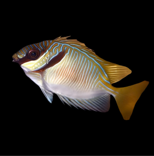 Scribbled Rabbit Fish