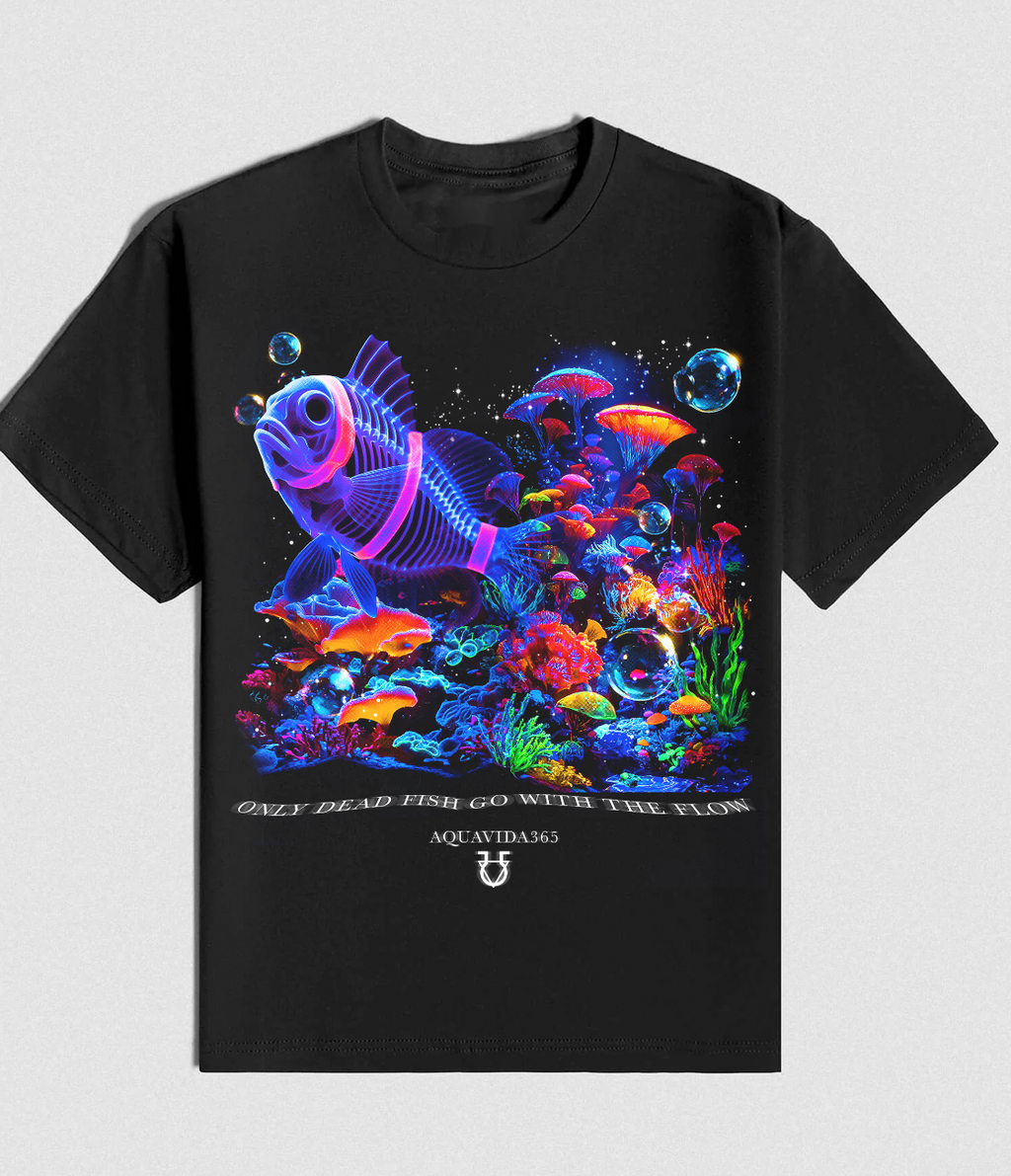 “Go with the flow” T shirt