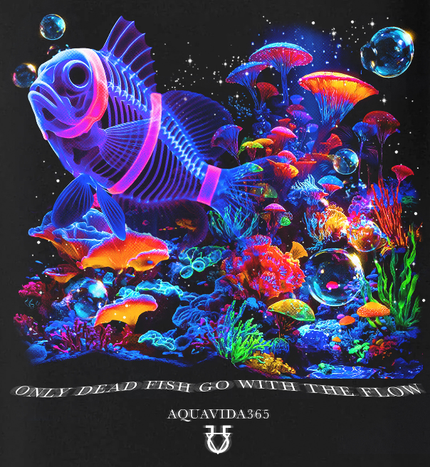 “Go with the flow” T shirt