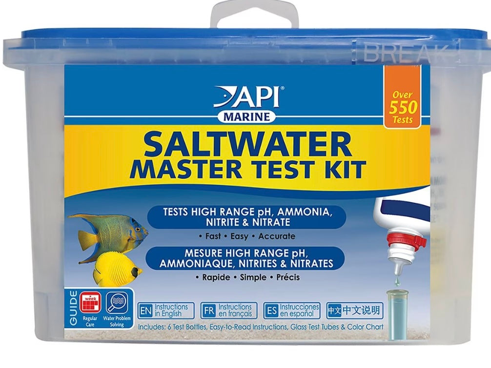 Api Sample Kit API saltwater master test kit (waste) – Aquavida365